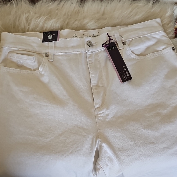 NWT Gloria Vanderbilt Amanda Heritage Fit Capri Jeans stretch - Picture 7 of 16